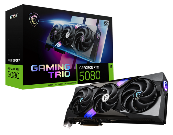 MSI GeForce RTX 5080 16G GAMING TRIO OC