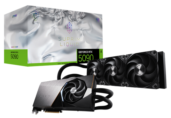 MSI GeForce RTX 5090 32G SUPRIM LIQUID SOC, 32GB