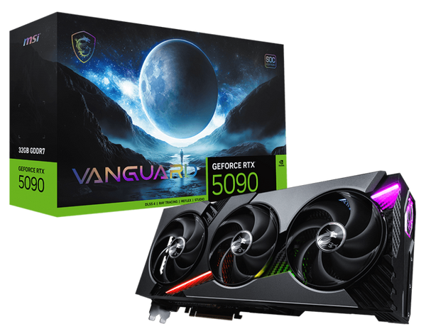 MSI GeForce RTX 5090 32G VANGUARD SOC, 32GB